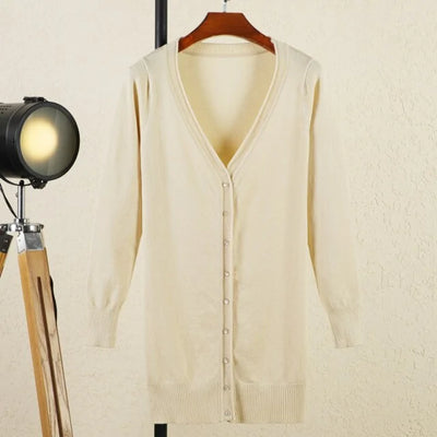 V-neck Woman Cardigan