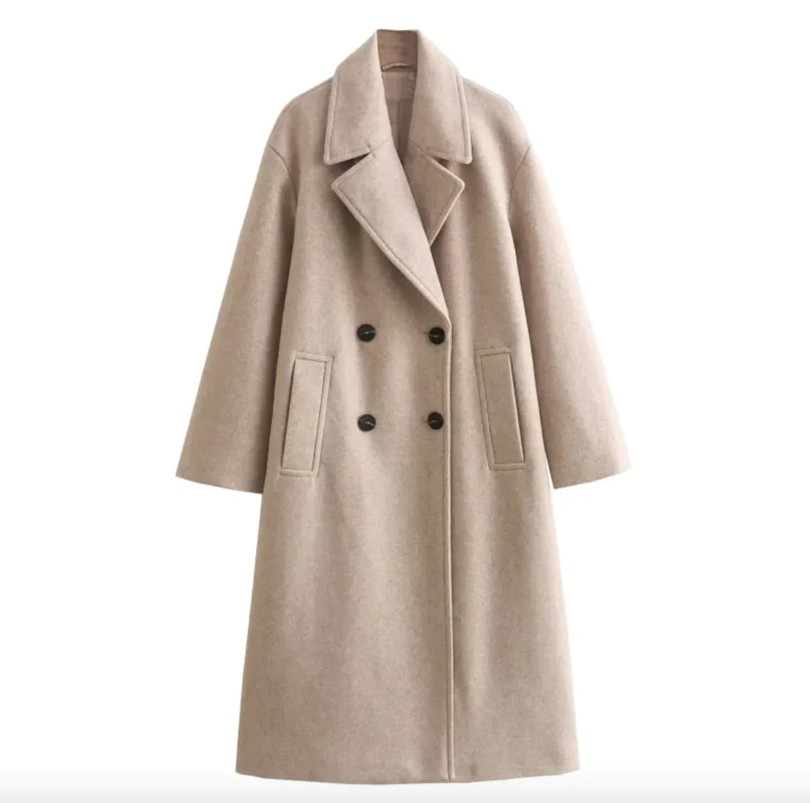 Cozy Woolen Overcoat